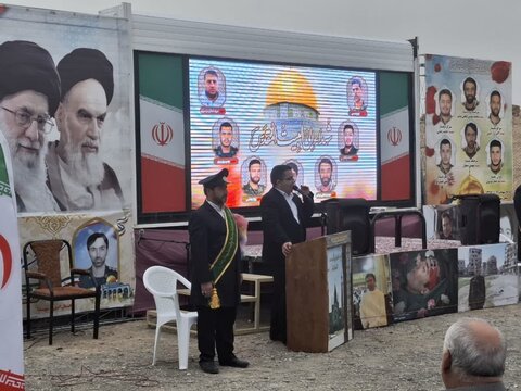 تصاویر/ هفتمین یادواره شهید مدافع حرم سرهنگ پاسدارمهدی دهقان