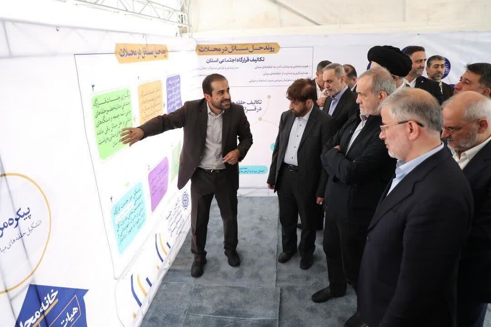 تصاویر | دیدار رئیس جمهور با داوطلبان مردمی ذیل قرارگاه اجتماعی استان البرز