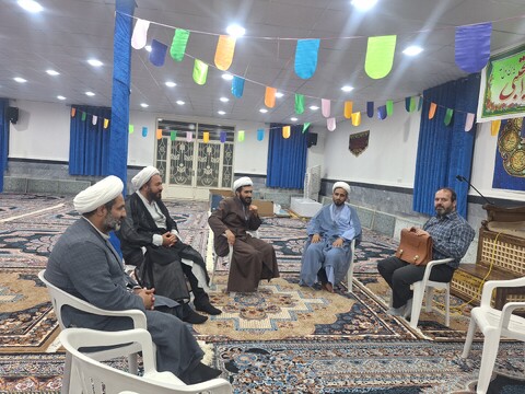 تصاویر/ بازدید مسئولان معاونت‌های پژوهش، منابع انسانی، امور مالی و دفتر فنی از مدرسه علمیه مهدیه پارسیان