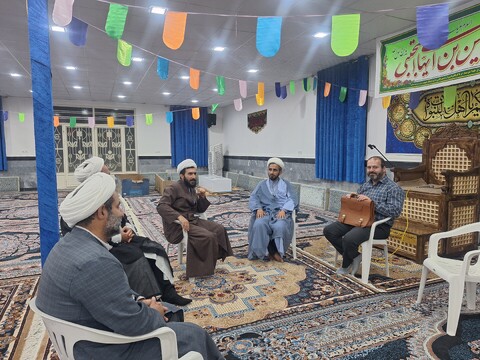 تصاویر/ بازدید مسئولان معاونت‌های پژوهش، منابع انسانی، امور مالی و دفتر فنی از مدرسه علمیه مهدیه پارسیان