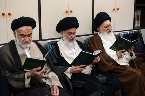 تصاویر/مراسم ختم والد دبیرکل مجمع جهانی تقریب مذاهب اسلامی در قم