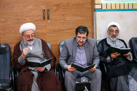 تصاویر/مراسم ختم والد دبیرکل مجمع جهانی تقریب مذاهب اسلامی در قم