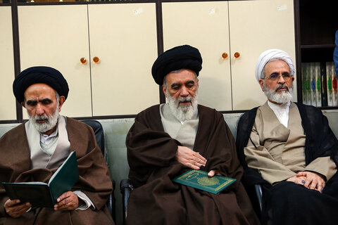 تصاویر/مراسم ختم والد دبیرکل مجمع جهانی تقریب مذاهب اسلامی در قم