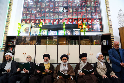تصاویر/مراسم ختم والد دبیرکل مجمع جهانی تقریب مذاهب اسلامی در قم