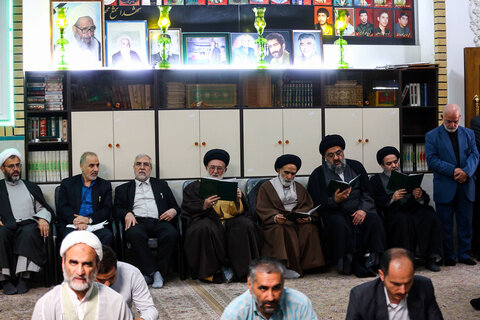 تصاویر/مراسم ختم والد دبیرکل مجمع جهانی تقریب مذاهب اسلامی در قم