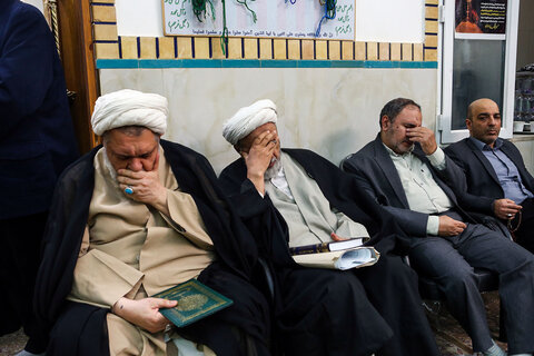 تصاویر/مراسم ختم والد دبیرکل مجمع جهانی تقریب مذاهب اسلامی در قم
