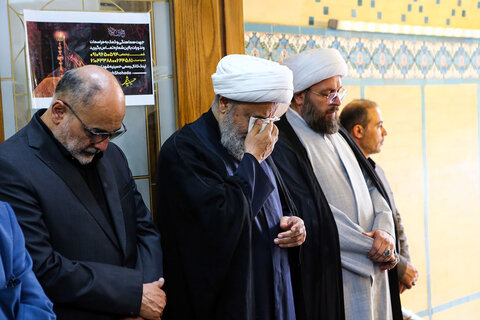 تصاویر/مراسم ختم والد دبیرکل مجمع جهانی تقریب مذاهب اسلامی در قم