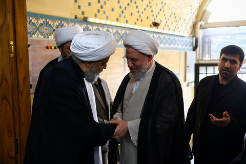 تصاویر/مراسم ختم والد دبیرکل مجمع جهانی تقریب مذاهب اسلامی در قم