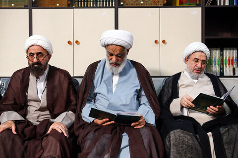 تصاویر/مراسم ختم والد دبیرکل مجمع جهانی تقریب مذاهب اسلامی در قم