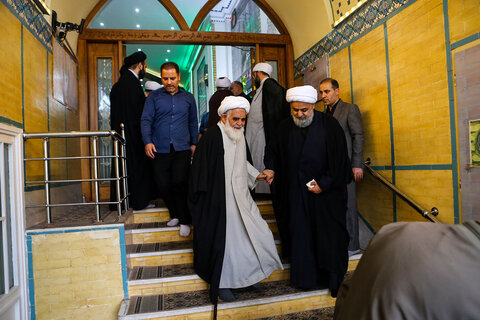 تصاویر/مراسم ختم والد دبیرکل مجمع جهانی تقریب مذاهب اسلامی در قم