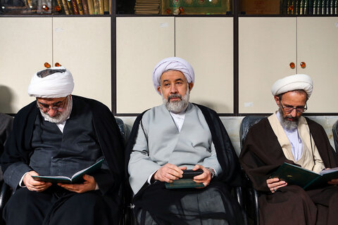 تصاویر/مراسم ختم والد دبیرکل مجمع جهانی تقریب مذاهب اسلامی در قم