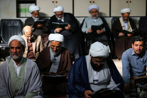 تصاویر/مراسم ختم والد دبیرکل مجمع جهانی تقریب مذاهب اسلامی در قم