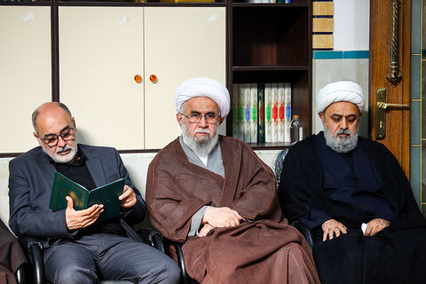 تصاویر/مراسم ختم والد دبیرکل مجمع جهانی تقریب مذاهب اسلامی در قم