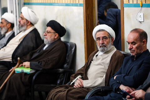 تصاویر/مراسم ختم والد دبیرکل مجمع جهانی تقریب مذاهب اسلامی در قم