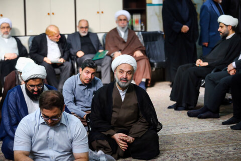 تصاویر/مراسم ختم والد دبیرکل مجمع جهانی تقریب مذاهب اسلامی در قم