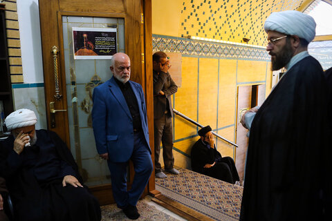 تصاویر/مراسم ختم والد دبیرکل مجمع جهانی تقریب مذاهب اسلامی در قم