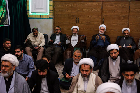 تصاویر/مراسم ختم والد دبیرکل مجمع جهانی تقریب مذاهب اسلامی در قم