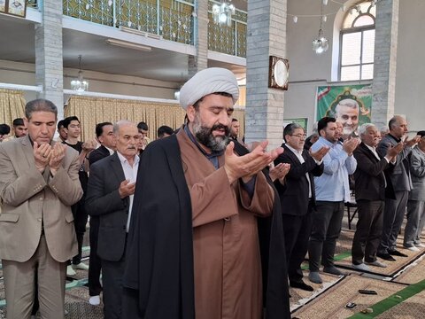 تصاویر/ آیین عبادی سیاسی نماز جمعه پلدشت