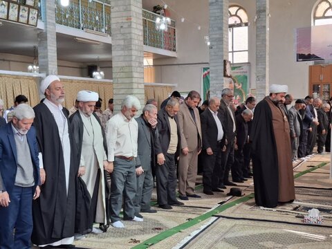 تصاویر/ آیین عبادی سیاسی نماز جمعه پلدشت