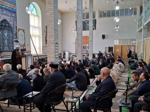 تصاویر/ آیین عبادی سیاسی نماز جمعه پلدشت