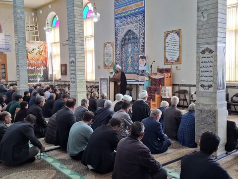 تصاویر/ آیین عبادی سیاسی نماز جمعه پلدشت