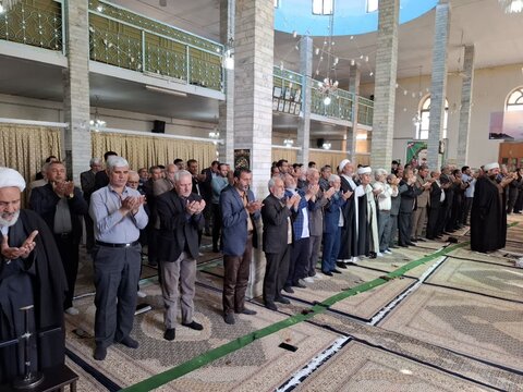 تصاویر/ آیین عبادی سیاسی نماز جمعه پلدشت