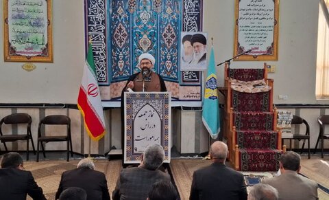 تصاویر/ آیین عبادی سیاسی نماز جمعه پلدشت