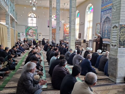 تصاویر/ آیین عبادی سیاسی نماز جمعه پلدشت