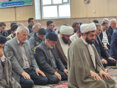 تصاویر/ آیین عبادی سیاسی نماز جمعه چایپاره