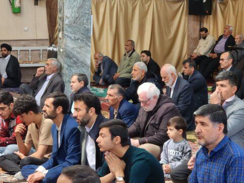 تصاویر/ آیین عبادی سیاسی نماز جمعه چایپاره