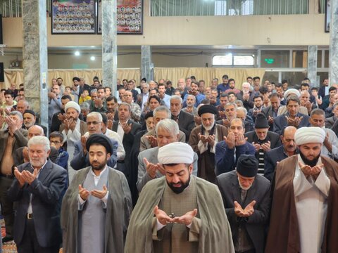 تصاویر/ آیین عبادی سیاسی نماز جمعه چایپاره