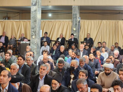 تصاویر/ آیین عبادی سیاسی نماز جمعه چایپاره