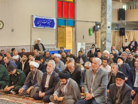 تصاویر/ آیین عبادی سیاسی نماز جمعه چایپاره