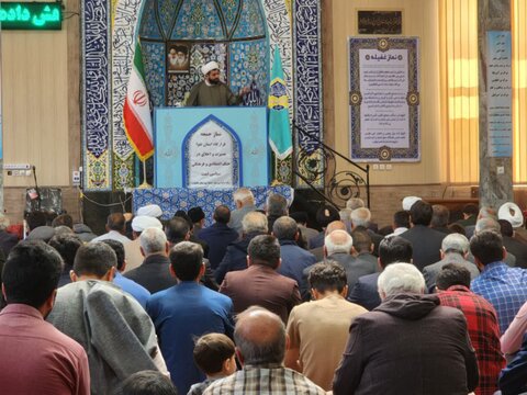 تصاویر/ آیین عبادی سیاسی نماز جمعه چایپاره