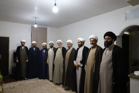 تصاویر/ سرکشی مدیر حوزه علمیه کردستان در معیت حجت‌الاسلام والمسلمین پورذهبی از روحانیون و ائمه جمعه قروه