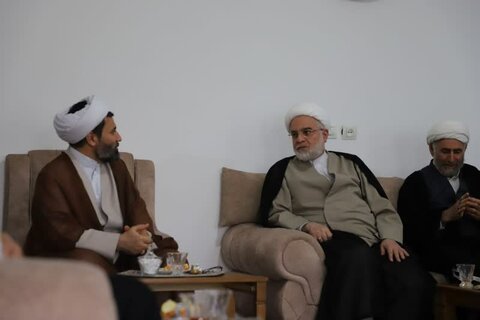 تصاویر/ سرکشی مدیر حوزه علمیه کردستان در معیت حجت‌الاسلام والمسلمین پورذهبی از روحانیون و ائمه جمعه قروه