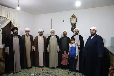 تصاویر/ سرکشی مدیر حوزه علمیه کردستان در معیت حجت‌الاسلام والمسلمین پورذهبی از روحانیون و ائمه جمعه قروه