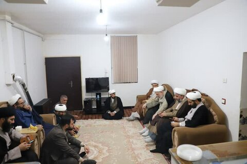 تصاویر/ سرکشی مدیر حوزه علمیه کردستان در معیت حجت‌الاسلام والمسلمین پورذهبی از روحانیون و ائمه جمعه قروه