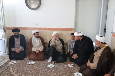 تصاویر/ سرکشی مدیر حوزه علمیه کردستان در معیت حجت‌الاسلام والمسلمین پورذهبی از روحانیون و ائمه جمعه قروه