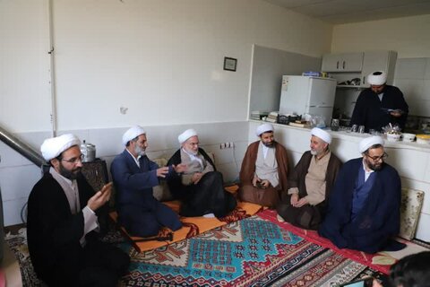 تصاویر/ سرکشی مدیر حوزه علمیه کردستان در معیت حجت‌الاسلام والمسلمین پورذهبی از روحانیون و ائمه جمعه قروه