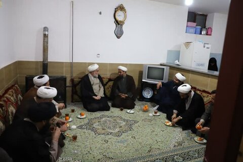 تصاویر/ سرکشی مدیر حوزه علمیه کردستان در معیت حجت‌الاسلام والمسلمین پورذهبی از روحانیون و ائمه جمعه قروه