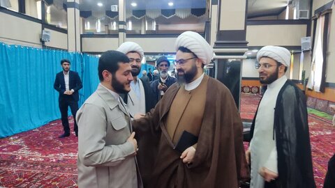 تصاویر/ آیین عبادی سیاسی نماز جمعه چهاربرج