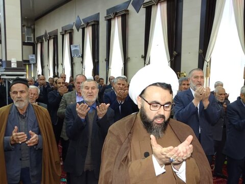 تصاویر/ آیین عبادی سیاسی نماز جمعه چهاربرج