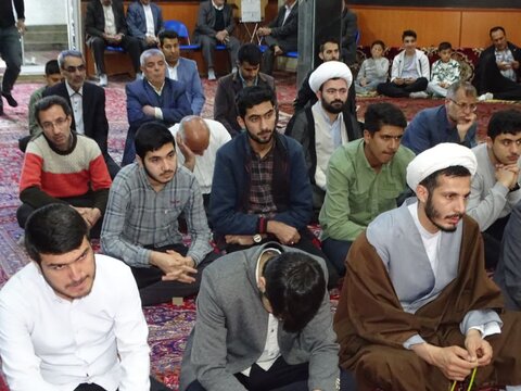 تصاویر/ آیین عبادی سیاسی نماز جمعه چهاربرج