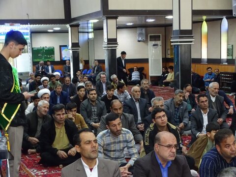 تصاویر/ آیین عبادی سیاسی نماز جمعه چهاربرج