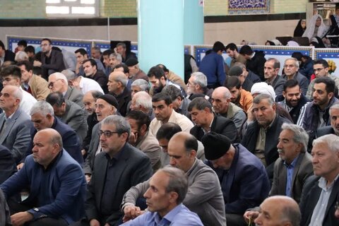 تصاویر/اقامه نماز جمعه شهر تکاب
