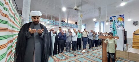 تصاویر/ اقامه نماز جمعه نودژ