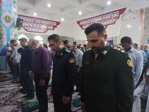 تصاویر/ نمازعبادی سیاسی جمعه کاشان