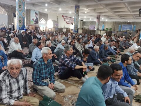 تصاویر/ نمازعبادی سیاسی جمعه کاشان