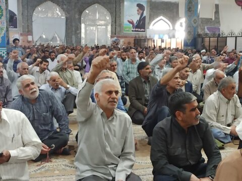 تصاویر/ نمازعبادی سیاسی جمعه کاشان